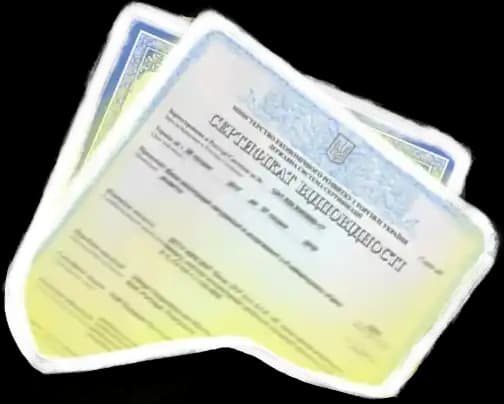 Баннер секції сертифікатів